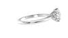 Round Solitaire 6 Claw Diamond Engagement Ring
