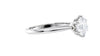 Round Solitaire 6 Claw Diamond Engagement Ring