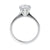 2 carat lab created diamond solitaire engagement ring platinum-McGuire Diamonds