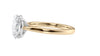 Oval Solitaire Diamond Engagement Ring