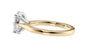 Oval Solitaire Diamond Engagement Ring