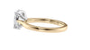Oval Solitaire Diamond Engagement Ring