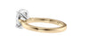 Oval Solitaire Diamond Engagement Ring