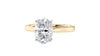 Oval Solitaire Diamond Engagement Ring