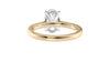 Oval Solitaire Diamond Engagement Ring