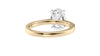Oval Solitaire Diamond Engagement Ring