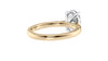 Oval Solitaire Diamond Engagement Ring
