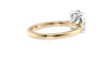 Oval Solitaire Diamond Engagement Ring