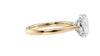 Oval Solitaire Diamond Engagement Ring