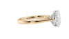 Oval Solitaire Diamond Engagement Ring