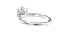Round Solitaire 6 Claw Diamond Engagement Ring