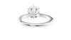 Round Solitaire 6 Claw Diamond Engagement Ring