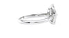 Marquise Cut Solitaire With Diamond Bridge Engagement Ring