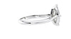 Marquise Cut Solitaire With Diamond Bridge Engagement Ring
