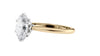 Oval Solitaire 6 Claw Diamond Engagement Ring