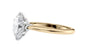 Oval Solitaire 6 Claw Diamond Engagement Ring