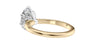 Oval Solitaire 6 Claw Diamond Engagement Ring