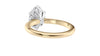 Oval Solitaire 6 Claw Diamond Engagement Ring