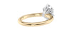 Oval Solitaire 6 Claw Diamond Engagement Ring