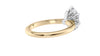 Oval Solitaire 6 Claw Diamond Engagement Ring