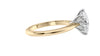Oval Solitaire 6 Claw Diamond Engagement Ring