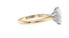 Oval Solitaire 6 Claw Diamond Engagement Ring