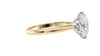 Oval Solitaire 6 Claw Diamond Engagement Ring