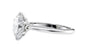 Oval Solitaire 6 Claw Diamond Engagement Ring
