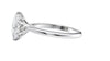 Oval Solitaire 6 Claw Diamond Engagement Ring