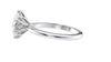 Oval Solitaire 6 Claw Diamond Engagement Ring
