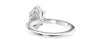 Oval Solitaire 6 Claw Diamond Engagement Ring