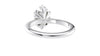 Oval Solitaire 6 Claw Diamond Engagement Ring