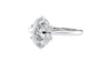 Oval Solitaire 6 Claw Diamond Engagement Ring