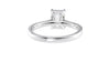 Emerald Cut Solitaire Diamond Engagement Ring