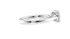 Round Solitaire Tapered Band Diamond Engagement Ring
