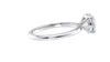 Round Solitaire Slim Band Diamond Engagement Ring
