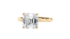 Asscher Cut Diamond Engagement Ring