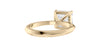 Asscher Cut Diamond Engagement Ring