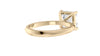 Asscher Cut Diamond Engagement Ring