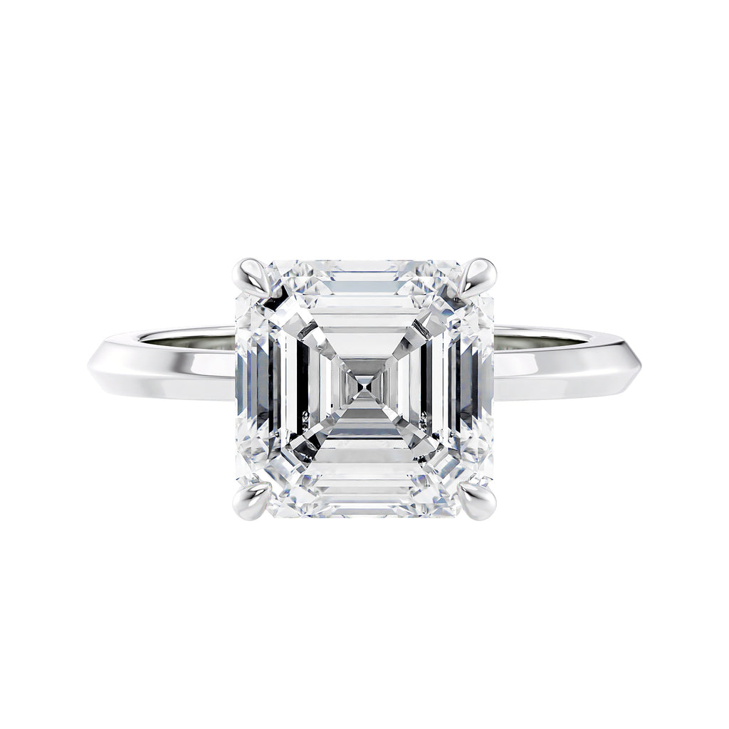 Elongated discount asscher cut