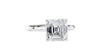 Asscher Cut Diamond Engagement Ring