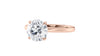 Round Solitaire Diamond Engagement Ring