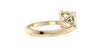 Cushion Cut Solitaire Diamond Engagement Ring