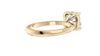 Cushion Cut Solitaire Diamond Engagement Ring