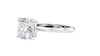 Cushion Cut Solitaire Diamond Engagement Ring