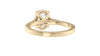 Oval Solitaire Classic Diamond Band Engagement Ring