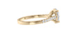 Oval Solitaire Classic Diamond Band Engagement Ring