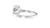 Oval Solitaire Classic Diamond Band Engagement Ring