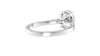 Oval Solitaire Classic Diamond Band Engagement Ring