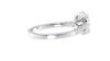 Oval Solitaire Classic Diamond Band Engagement Ring